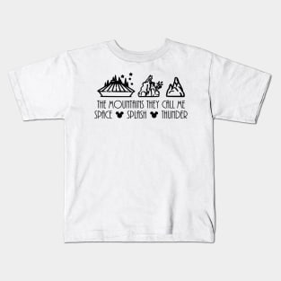 The Mountains They Call Me Kids T-Shirt